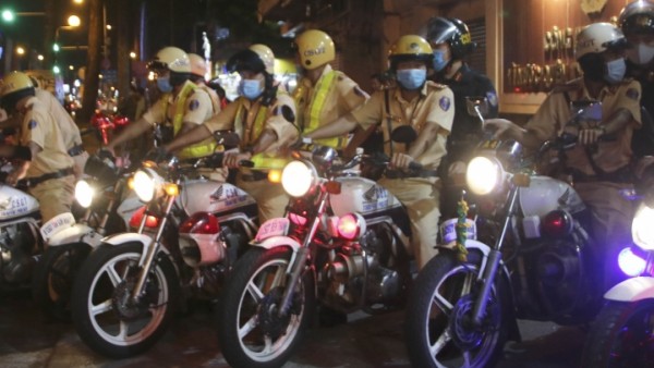 Công an TP. Hồ Chí Minh ra quân đảm bảo an toàn và phòng, chống tình trạng đua xe trái phép