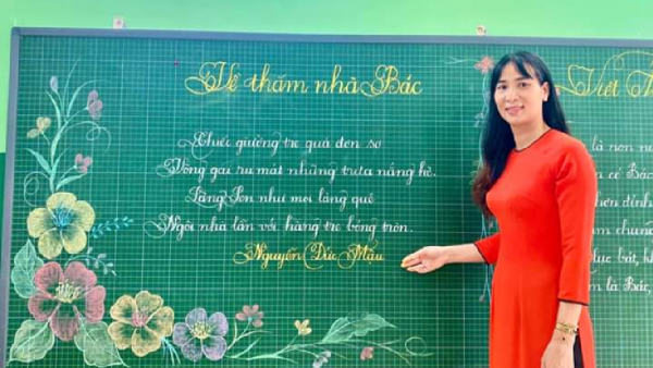 PHONG TRÀO VIẾT CHỮ ĐẸP CỦA CÔ TRÒ TRƯỜNG TIỂU HỌC HẢI NAM – TP. VŨNG TÀU