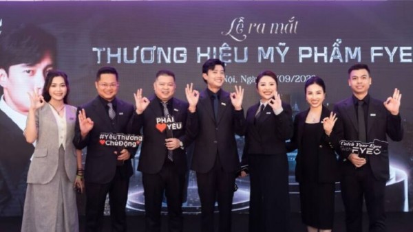 FYEO chính thức ra mắt thị trường mỹ phẩm dành cho phái mạnh