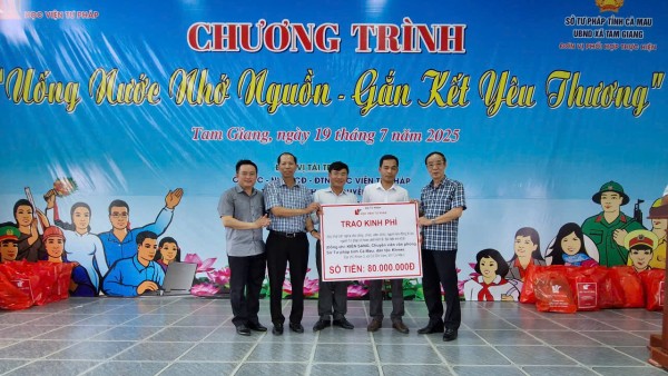 Học viện Tư pháp: Cơ sở tại thành phố Hồ Chí Minh tiếp nối hành trình trao yêu thương, chắp cánh ước mơ