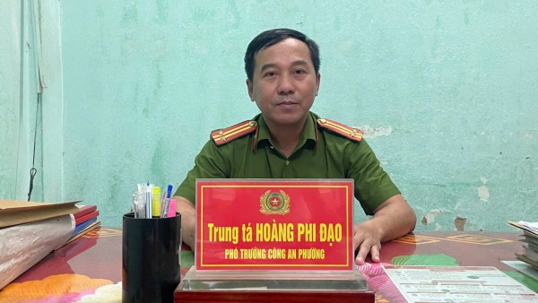 TRUNG TÁ HOÀNG PHI ĐẠO – NGƯỜI THẦM LẶNG GÓP SỨC GIỮ VỮNG AN NINH XÃ HỘI