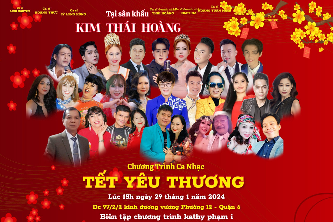 Poster chính thức của chương trình ca nhạc từ thiện