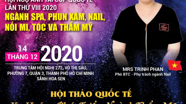 CƠ HỘI VÀNG TỎA SÁNG VỚI DANH HIỆU MASTER QUỐC TẾ VÀ NHÀ TẠO MẪU XUẤT SẮC NGÀNH NAIL 2020 – 2021