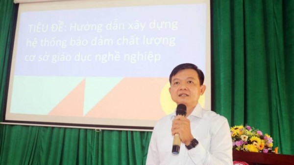 Trường Cao đẳng cộng Đồng Đắk Nông tổ chức tập huấn khóa đào tạo “xây dựng hệ thống bảo đảm chất lượng và tự đánh giá chất lượng cơ sở giáo dục nghề nghiệp”