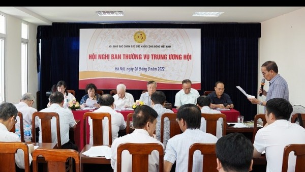 Hà Nội: Hội nghị Ban thường vụ Trung ương hội giáo dục chăm sóc sức khỏe cộng đồng Việt Nam